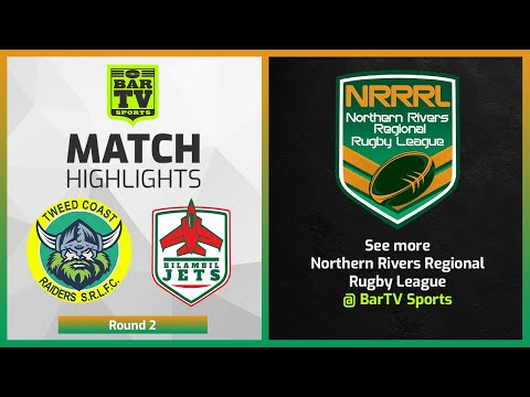 Bilambil Jets vs Tweed Coast Raiders - Round 2 Highlights - NRRRL 2022