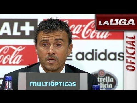 Rueda de Prensa de Luis Enrique tras el Celta de Vigo (0-1) Elche CF - HD