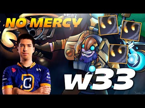 w33 Tinker NO MERCY - Dota 2 Pro MMR Gameplay