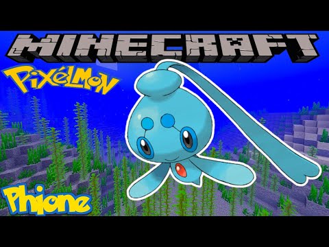 HOW TO FIND PHIONE IN PIXELMON REFORGED - MINECRAFT GUIDE - VERSION 9.1.4