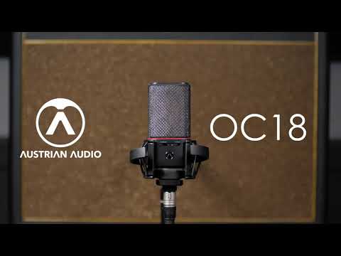 Austrian Audio OC18 Microphone - The Perfect Guitar Cab Mic for Recording