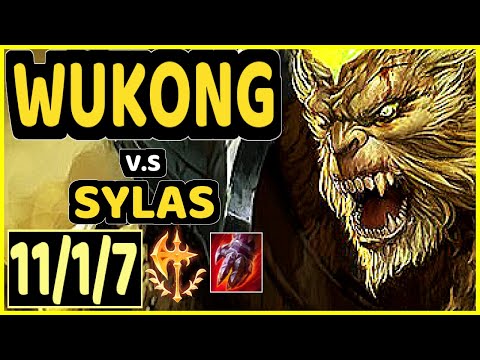 PANTS ARE DRAGON (WUKONG) vs SYLAS - 11/1/7 KDA JUNGLE CHALLENGER GAMEPLAY - NA
