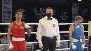 Finals (W52kg) NIKHAT (IND) vs  KOB TETIANA (UKR) 