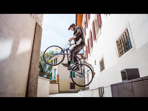 Urban freeride na městském kole