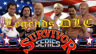 WWE 2K17 - Legends DLC Gameplay: Survivor Series Match