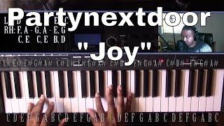 Piano Lesson | PartyNextDoor | Joy