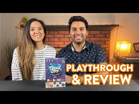 Truck Off: The Food Truck Frenzy Roll and Write - Playthrough & Review