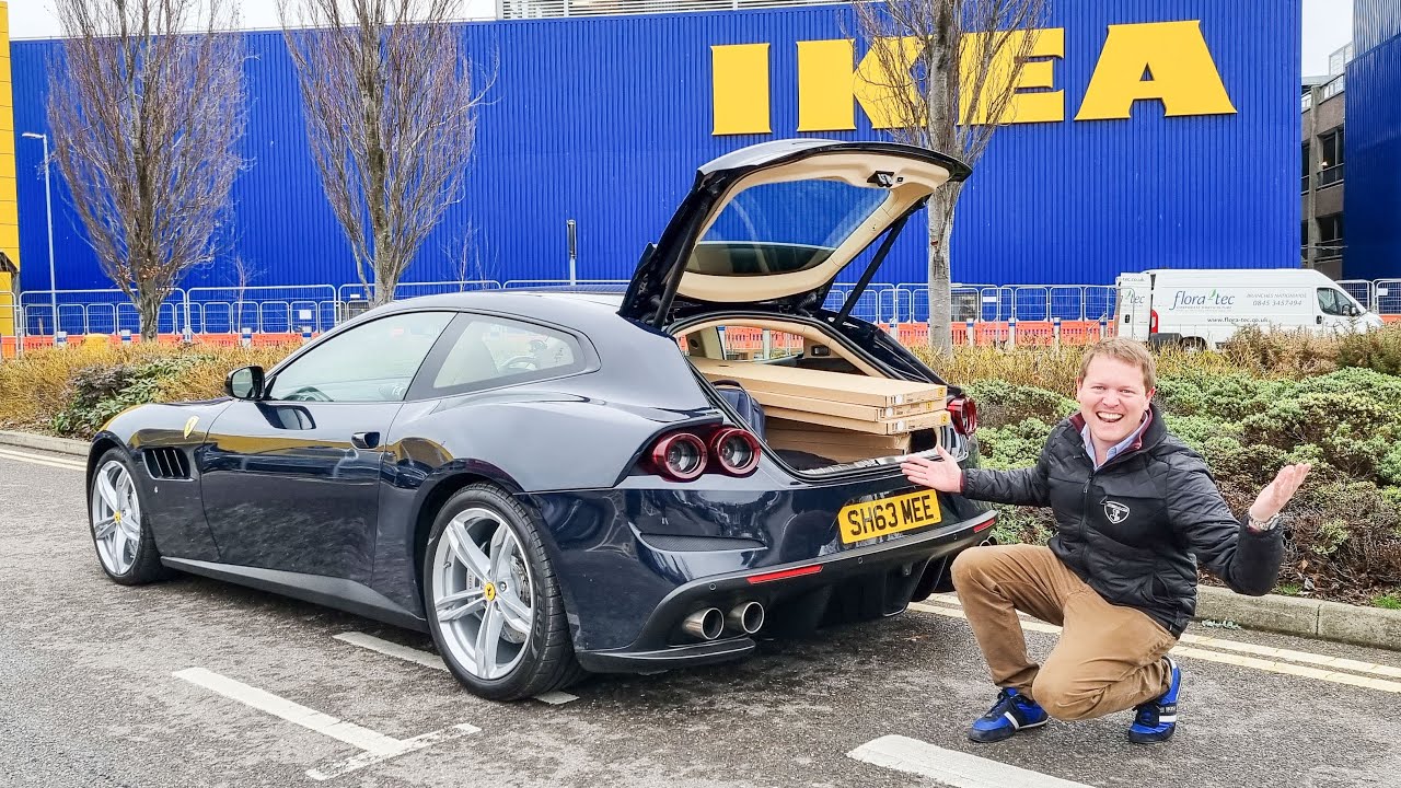 IKEA Shopping in My Ferrari GTC4Lusso! | VLOG 51
