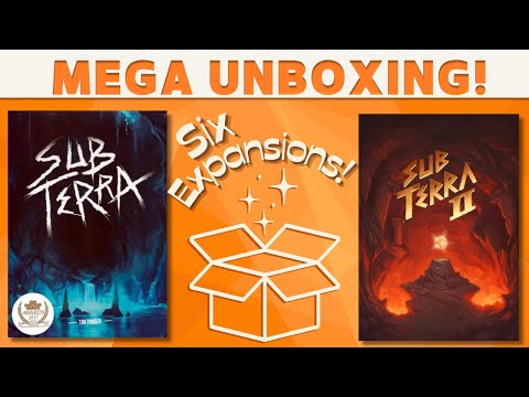 Sub Terra I & II - MEGA Unboxing!
