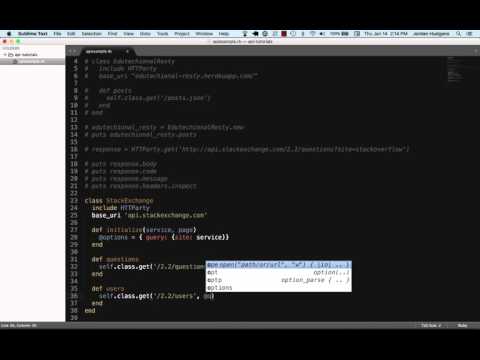 Comprehensive Ruby Programming