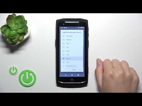 How to Change Notifications Sound in CROSSCALL Core M5 – Find Notification Sound Section