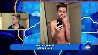 Teen Idols Tour: Mark Thomas en México Entrevista en Hoy