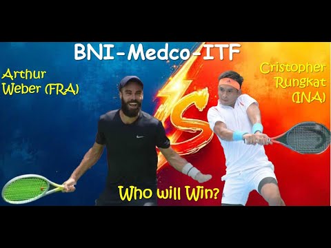 BNI-Medco Series 1 MD 1R | Christopher Rungkat (INA) vs Arthur Weber (FRA) 5-7, 0-1