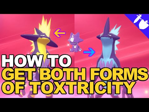 How to GET Toxtricity in Pokemon Sword and Shield! Both Forms Low Key and Amped Up