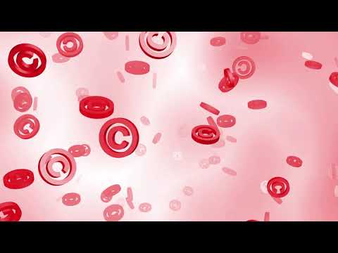 Copyright logo sign symbol | Free Animated Motion Background #238