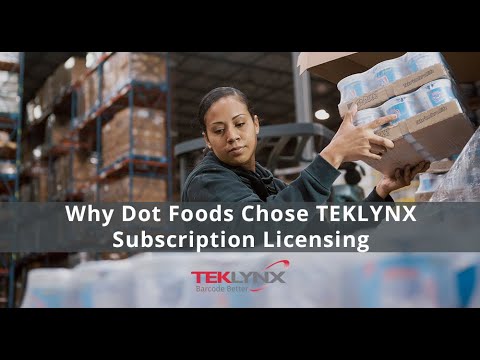 Why Dot Foods Chose TEKLYNX Subscription Licensing
