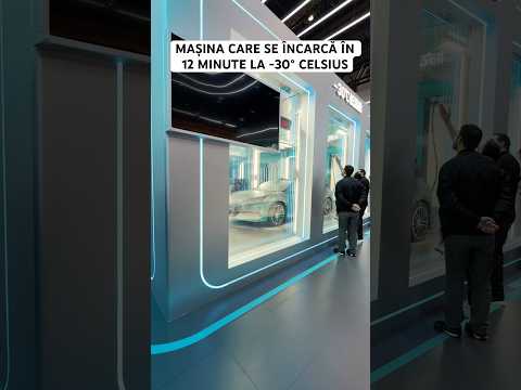 MAȘINA CARE SE ÎNCARCĂ ÎN 12 MINUTE LA -30° CELSIUS