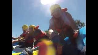preview picture of video 'Whitewater Rafting on Wenatchee River - Stennis Trip 6/8/13 - Snowblind Rapids'