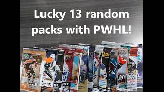 Lucky 13 random packs! With PWHL!