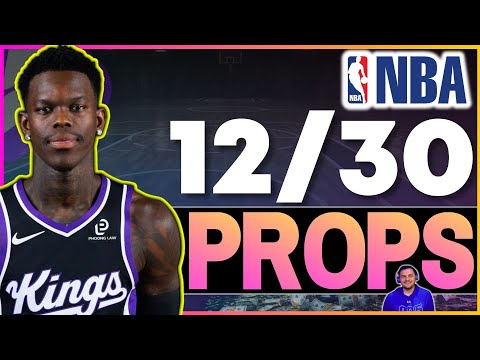 BEST NBA PLAYER PROP BETS & FREE PICKS TUESDAY, December 30th, 2025