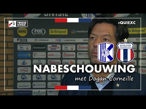 Reactie Dogan Corneille na Quick Boys - Excelsior M (1-1)