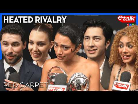 'Heated Rivalry' cast on the Canadian Screen Awards 2026 red carpet