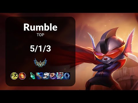 Rumble vs Jayce TOP - KR CHALLENGER Patch 15.3