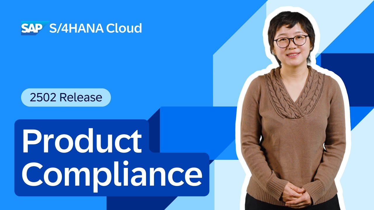 Product Compliance in SAP S/4HANA Cloud Public Edition 2502 | Demo
