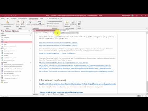AAC 04 Access-Makros zur Automatisierung und VBA-Code zur Protokollierung des Windows-Login-Namens