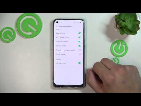Oppo Reno 5z - How To Enable & Disable Screen Lock Sounds