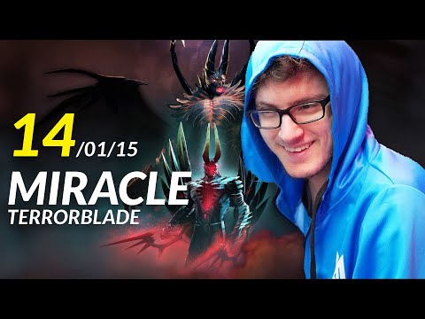 Miracle- Terrorblade 14 Kills Farming Machine