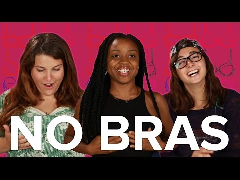 女性は一週間のために裸で行く (Women Go Braless For A Week)