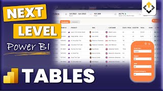 Take your Power BI Tables to the Next Level - Full PBI UX/UI Design Tutorial