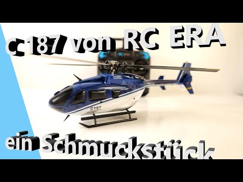 RC Helikopter C187 von RC ERA - ein Schmuckstück in der EC 135 Serie mit Alutuning - Upgrade
