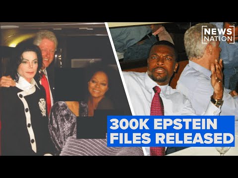 300K Epstein files released: Who are the celebrities in the photos | Elizabeth Vargas Reports
