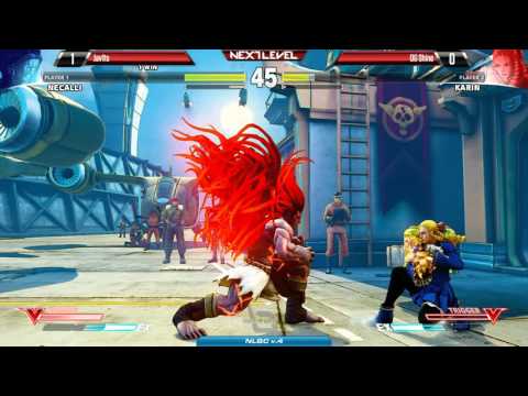 SF5 @ NLBC v.4 - Javits (Necalli) vs OG Shine (Karin) [720p/60fps]