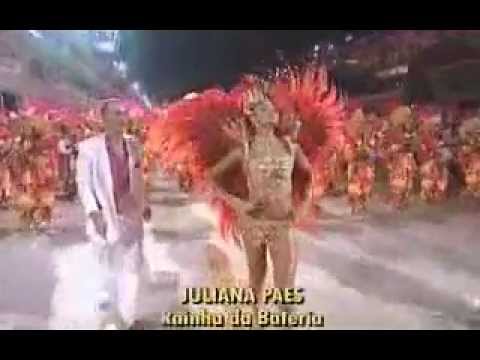 Juliana Paes Rainha da Bateria na Viradouro 2004