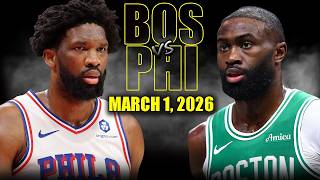 [검증마트]  3월02일 보스턴 필라델피아 NBA 하이라이트
