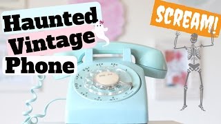 My DISCONNECTED Vintage Phone CALLED ME!!! | VLOG