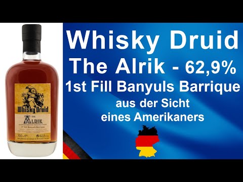 Whisky Druid The Alrik 1st Fill Banyuls Barrique German Single Malt Verkostung von WhiskyJason