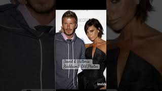 David &amp; Victoria Beckham’s Old Photos #shorts #davidbeckham #victoriabeckham #love #like #viral