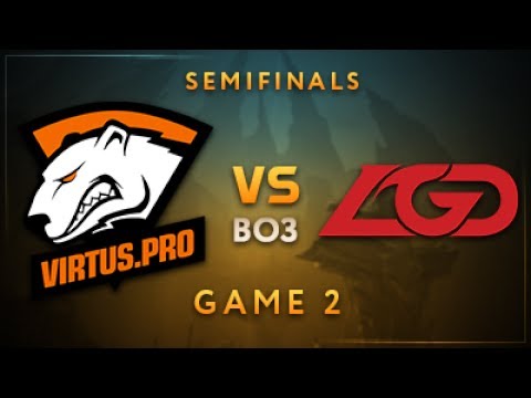 Virtus.pro vs LGD Gaming Game 2 - Dota Summit 7: Semifinals
