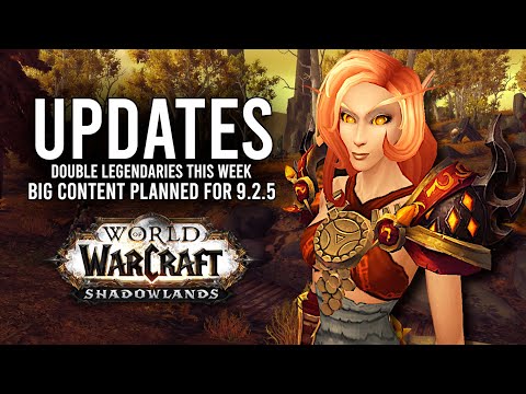 Double Legendaries This Week! HUGE Updates Planned For Patch 9.2.5 PTR! - WoW: Shadowlands 9.2