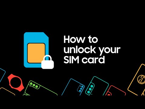 How to unlock your SIM Card