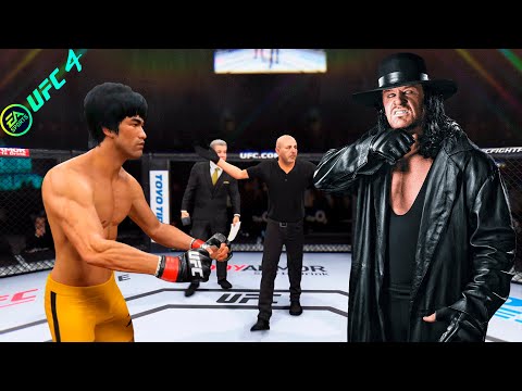 Bruce Lee vs Undertaker WWE EA Sports UFC 4 PS5