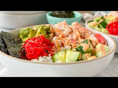 California Roll Bowl Recipe