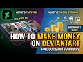 How To Make Money On DeviantArt Beginner Artist S Full Guide