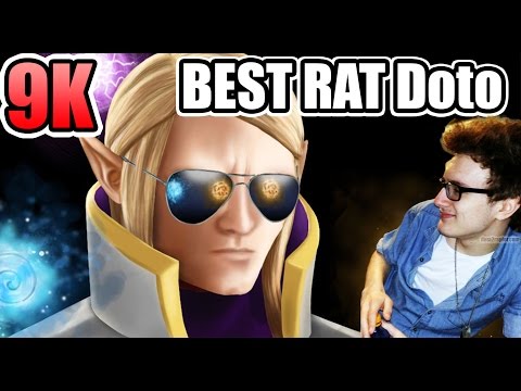 RAT Doto is BEST Doto - Miracle- Invoker Dota 2 7.02