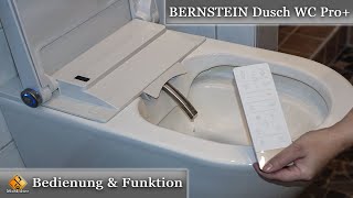 BERNSTEIN Dusch WC Pro+ / Bedienung, Funktionen & Erfahrungen