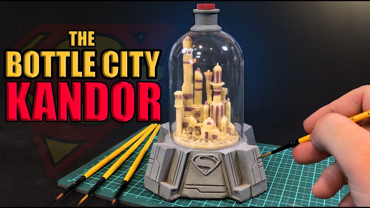 Bottle City of Kandor | Display Prop Build